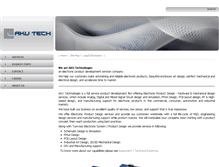 Tablet Screenshot of aku-tech.com